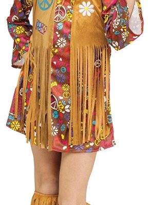 Fantasia de Hippie Paz e Amor Infantil Fantasia de Hippie Paz e Amor Infantil