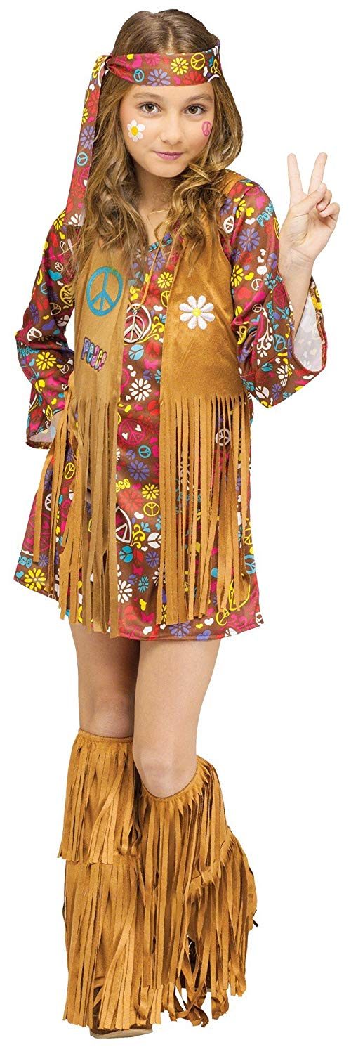 Fantasia de Hippie Paz e Amor Infantil Fantasia de Hippie Paz e Amor Infantil