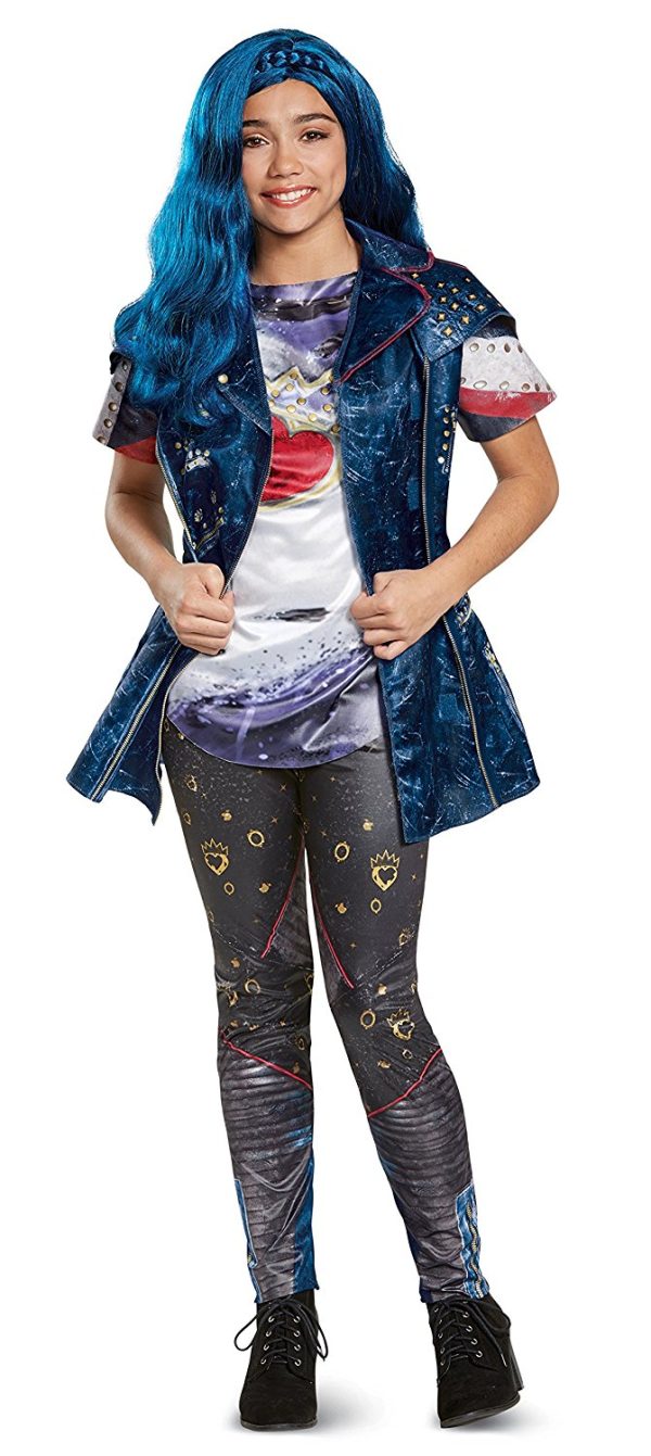 Fantasia Descendentes 2 Disney Evie Infantil Clássica Fantasia Descendentes 2 Disney Evie Infantil Clássica