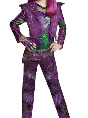 Fantasia Descendentes 2 Disney Mal Infantil Luxo Fantasia Descendentes 2 Disney Mal Infantil Luxo