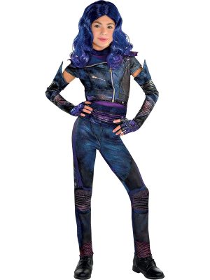 Fantasia Descendentes 3 Disney Mal Infantil Luxo Fantasia Descendentes 3 Disney Mal Infantil Luxo