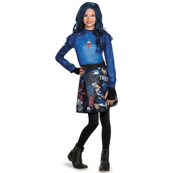 Fantasia Descendentes Disney Evie Infantil Clássica Fantasia Descendentes Disney Evie Infantil Clássica