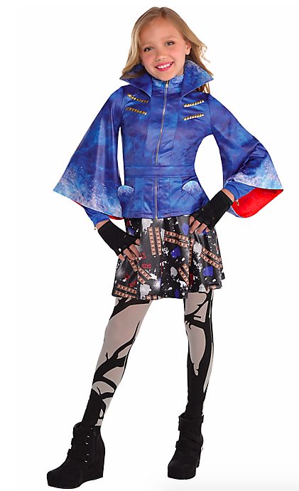 Fantasia Descendentes Disney Evie Infantil Luxo Fantasia Descendentes Disney Evie Infantil Luxo