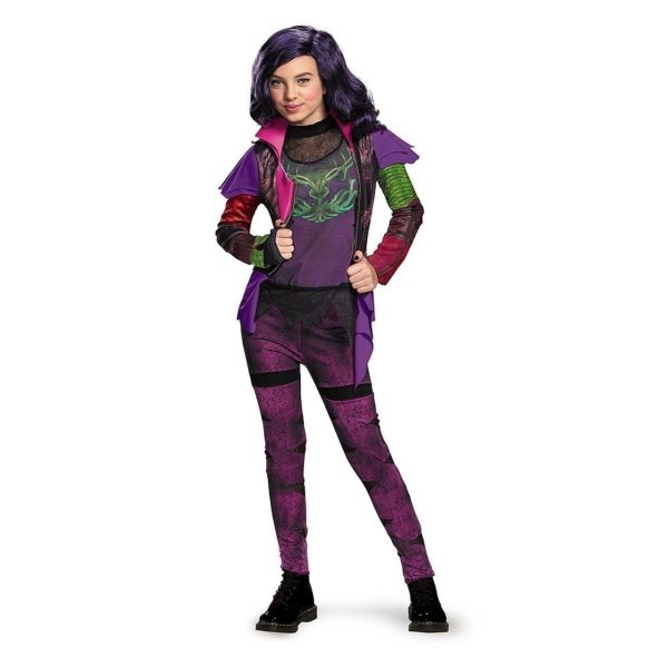 Fantasia Descendentes Disney Mal Infantil Luxo Fantasia Descendentes Disney Mal Infantil Luxo