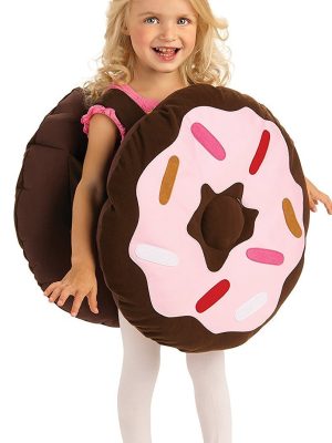 Fantasia Doce Doughnut Infantil Luxo Fantasia Doce Doughnut Infantil Luxo