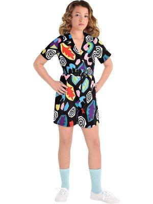 Fantasia Eleven Stranger Things Infantil Macacão Fantasia Eleven Stranger Things Infantil Macacão
