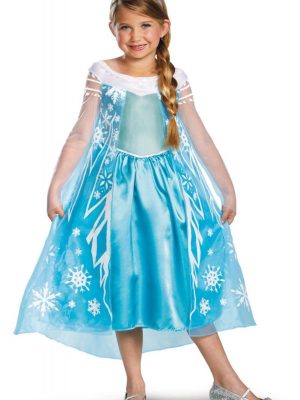 Fantasia Elsa Frozen Uma Aventura Congelante Infantil