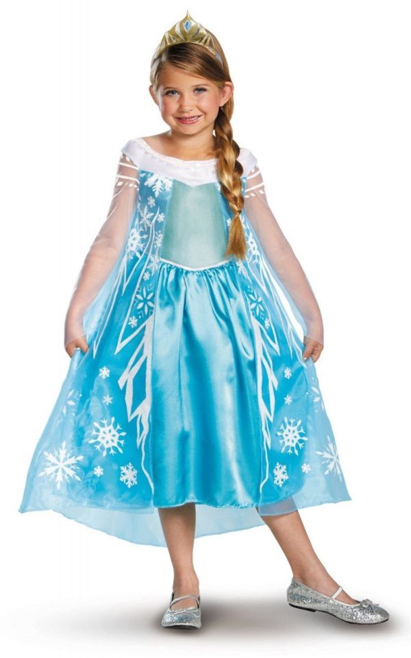 Fantasia Elsa Frozen Uma Aventura Congelante Infantil