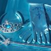 Fantasia Elsa Infantil Luxo Uma Aventura Congelante