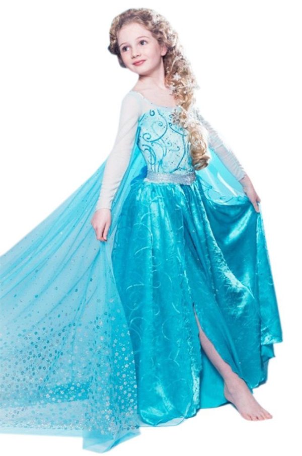 Fantasia Elsa Uma Aventura Congelante Infantil Supreme