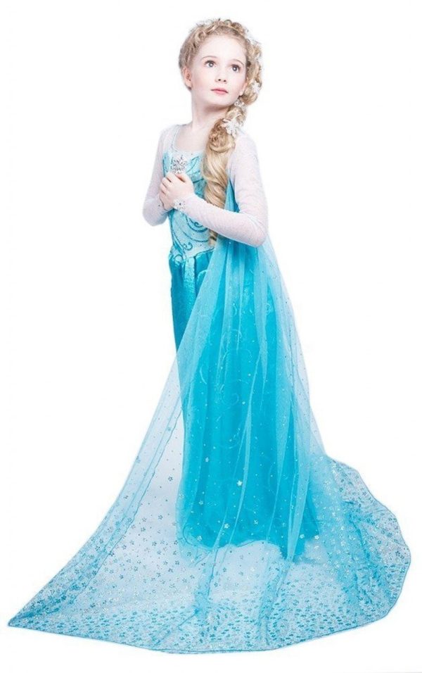 Fantasia Elsa Uma Aventura Congelante Infantil Supreme