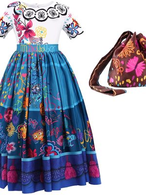 Fantasia Encanto Mirabel Disney infantil Luxo Fantasia Encanto Mirabel Disney infantil Luxo