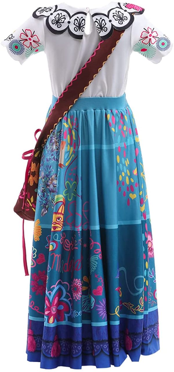 Fantasia Encanto Mirabel Disney infantil Luxo Fantasia Encanto Mirabel Disney infantil Luxo