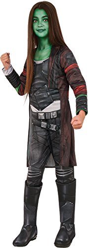 Fantasia Gamora Guardiões da Galáxia 2 Infantil Luxo