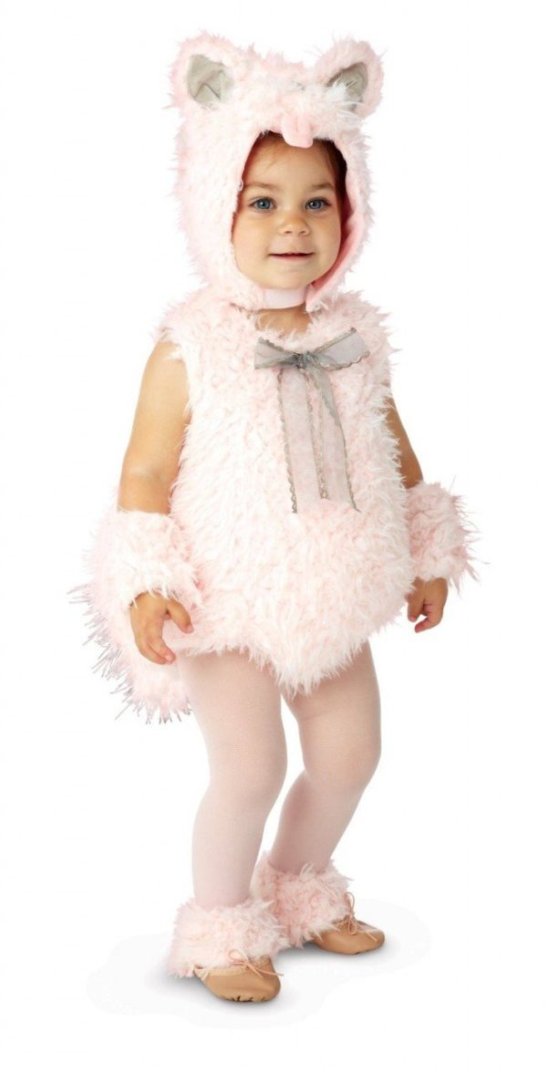 Fantasia Gato Rosa Luxo Fantasia Gato Rosa Luxo