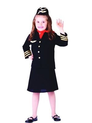 Fantasia Infantil Aeromoça