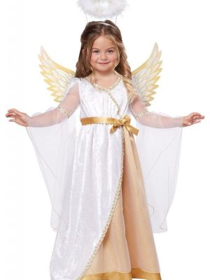 Fantasia Infantil Anjo da Guarda Divino