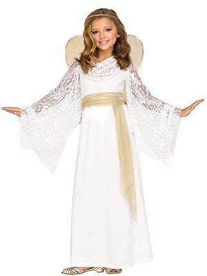 Fantasia Infantil Anjo da Guarda Divino Clássica Fantasia Infantil Anjo da Guarda Divino Clássica