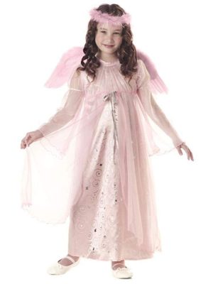 Fantasia Infantil Anjo Rosa Clássica Fantasia Infantil Anjo Rosa Clássica