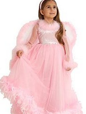 Fantasia Infantil Anjo Rosa Luxo Fantasia Infantil Anjo Rosa Luxo