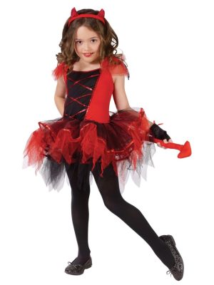 Fantasia Infantil Diabinha Capetinha Bailarina Fantasia Infantil Diabinha Capetinha Bailarina