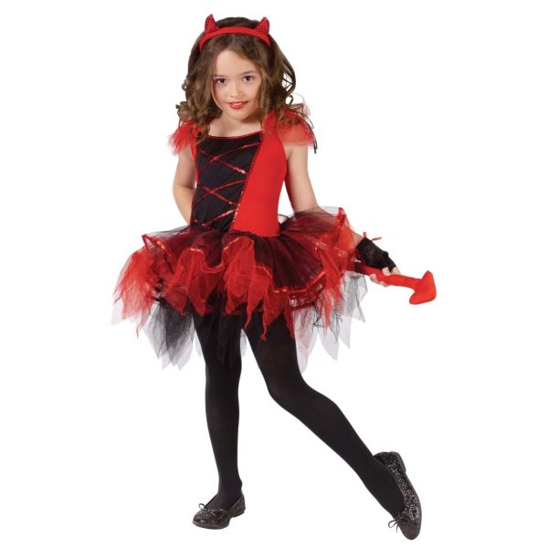 Fantasia Infantil Diabinha Capetinha Bailarina Fantasia Infantil Diabinha Capetinha Bailarina