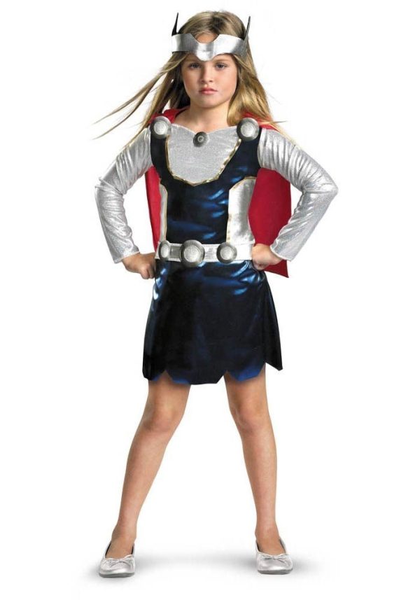 Fantasia Infantil Feminina Thor Fantasia Infantil Feminina Thor