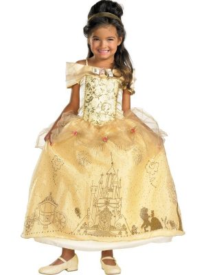 Fantasia Infantil Luxo Bela e a Fera Fantasia Infantil Luxo Bela e a Fera
