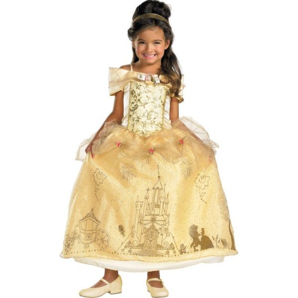 Fantasia Infantil Luxo Bela e a Fera Fantasia Infantil Luxo Bela e a Fera