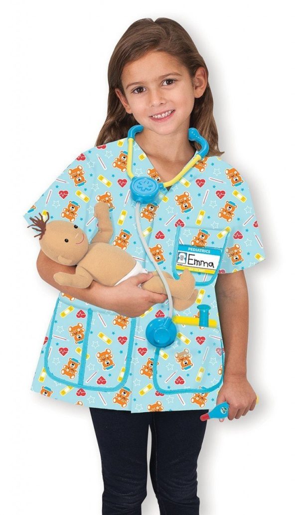 Fantasia Infantil Médico Pediatra Little one Fantasia Infantil Médico Pediatra Little one