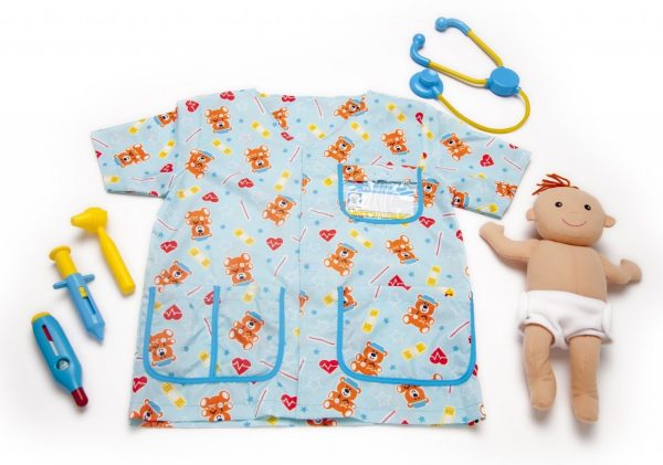 Fantasia Infantil Médico Pediatra Little one Fantasia Infantil Médico Pediatra Little one