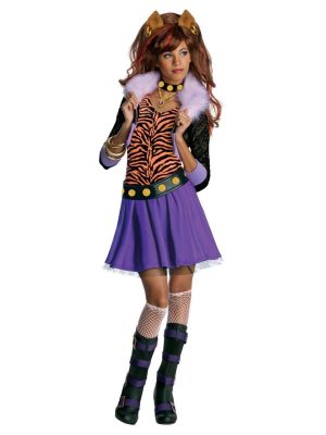 Fantasia Infantil Monster High Clawdeen Wolf