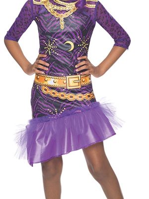 Fantasia Infantil Monster High Clawdeen Wolf Elegante