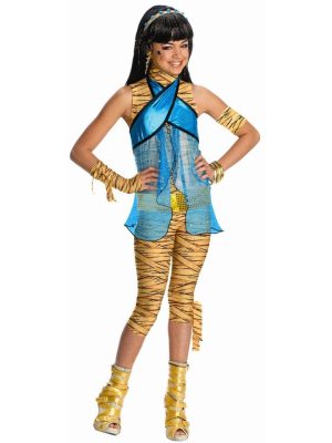 Fantasia Infantil Monster High Cleo de Nile