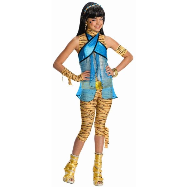 Fantasia Infantil Monster High Cleo de Nile Fantasia Infantil Monster High Cleo de Nile