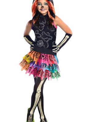 Fantasia Infantil Monster High Skelita Calaveras
