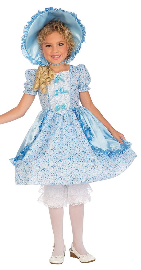 Fantasia Infantil Pastora de Ovelhas Bo Peep Toy Story Azul Fantasia Infantil Pastora de Ovelhas Bo Peep Toy Story Azul