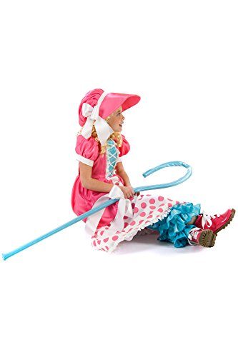 Fantasia Infantil Pastora de Ovelhas Bo Peep Toy Story Rosa Fantasia Infantil Pastora de Ovelhas Bo Peep Toy Story Rosa
