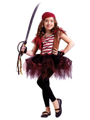 Fantasia Infantil Pirata Bailarina Tutu Luxo Fantasia Infantil Pirata Bailarina Tutu Luxo