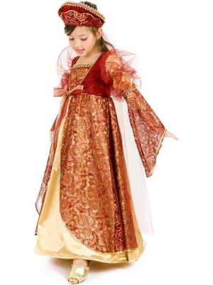 Fantasia Infantil Princesa Medieval Luxo Fantasia Infantil Princesa Medieval Luxo