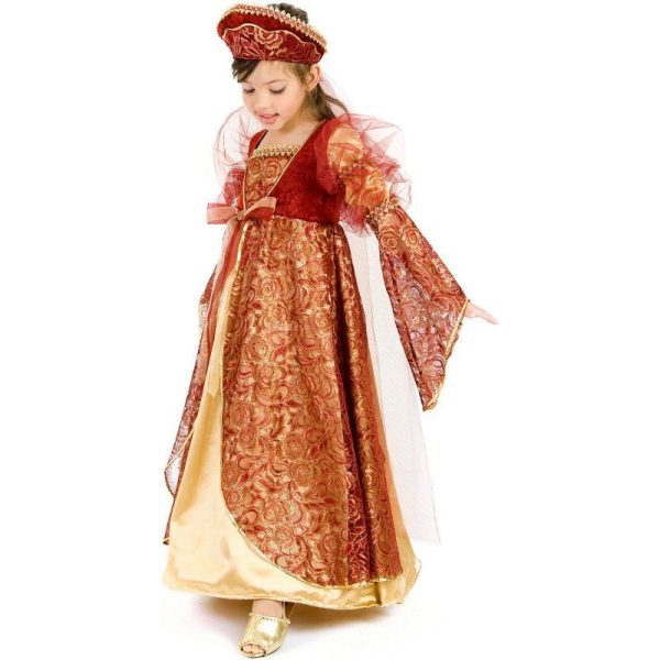 Fantasia Infantil Princesa Medieval Luxo Fantasia Infantil Princesa Medieval Luxo