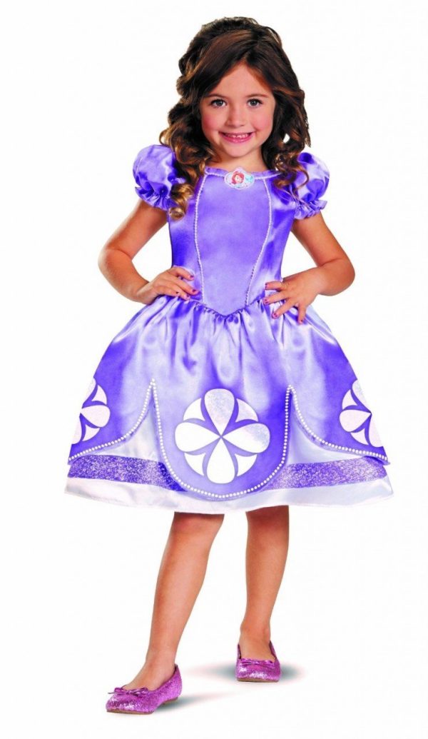 Fantasia Infantil Princesa Sophia Clássica Fantasia Infantil Princesa Sophia Clássica