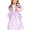 Fantasia Infantil Rapunzel Enrolados Lilás Clássico