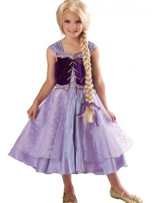 Fantasia Infantil Rapunzel Enrolados Luxo Disney Fantasia Infantil Rapunzel Enrolados Luxo Disney