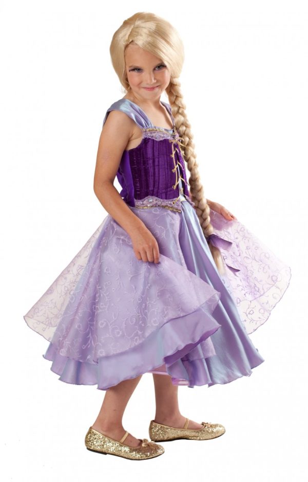 Fantasia Infantil Rapunzel Enrolados Luxo Disney Fantasia Infantil Rapunzel Enrolados Luxo Disney