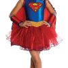 Fantasia Infantil Super Girl Tutu Luxo