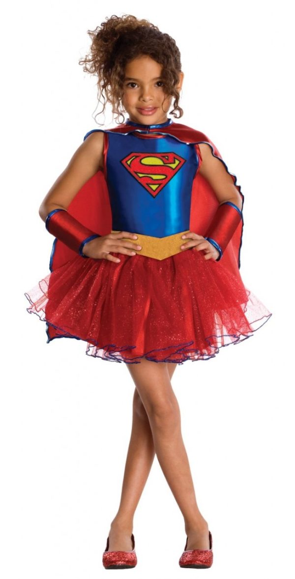 Fantasia Infantil Super Girl Tutu Luxo Fantasia Infantil Super Girl Tutu Luxo