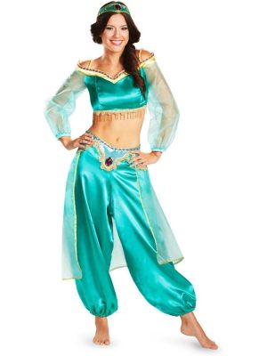 Fantasia Jasmine Luxo Adulto Fantasia Jasmine Luxo Adulto