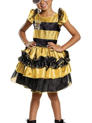 Fantasia LOL Rainha Luxo Infantil