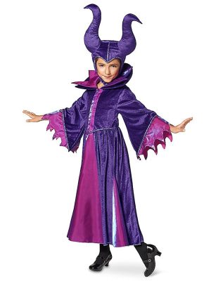 Fantasia Malévola Infantil Elite Luxo